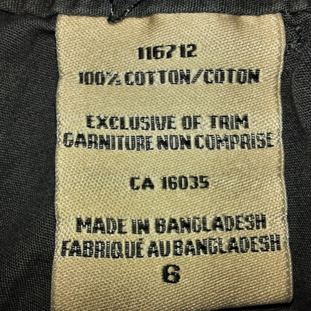 Marvin Richards Gray Khaki Crop Cargo Pant SZ 6 - Picture 10 of 13